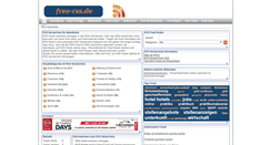 Desktop Screenshot of free-rss.de