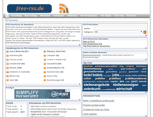 Tablet Screenshot of free-rss.de